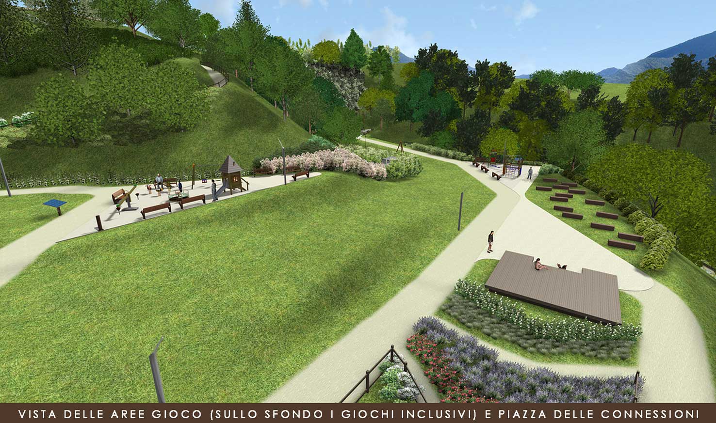 Parco di Lumezzane Render